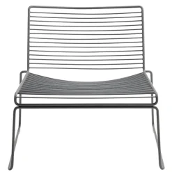 HAY Hee lounge chair, asphalt grey