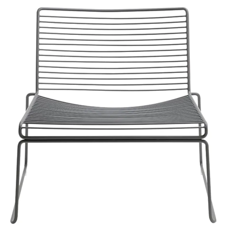 HAY Hee lounge chair, asphalt grey