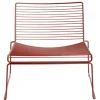 HAY Hee lounge chair, rust