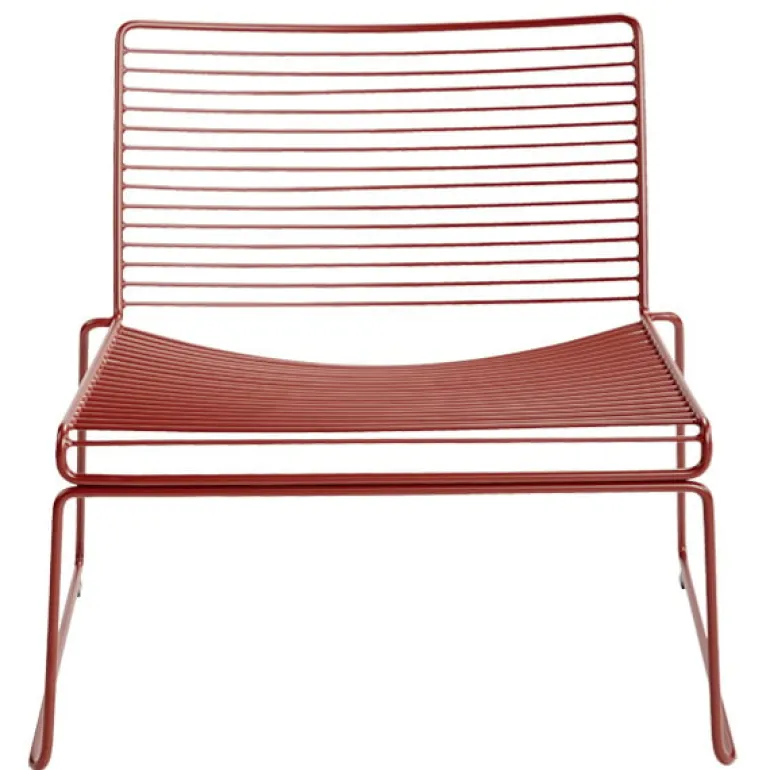 HAY Hee lounge chair, rust