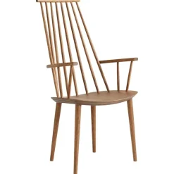 HAY J110 chair, dark oiled oak
