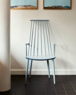 HAY J110 chair, slate blue