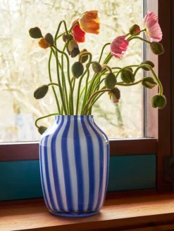 HAY Juice vase, high, blue
