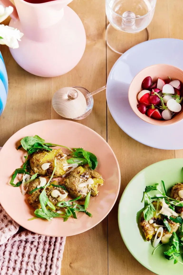 HAY Juice vase, wide, light blue