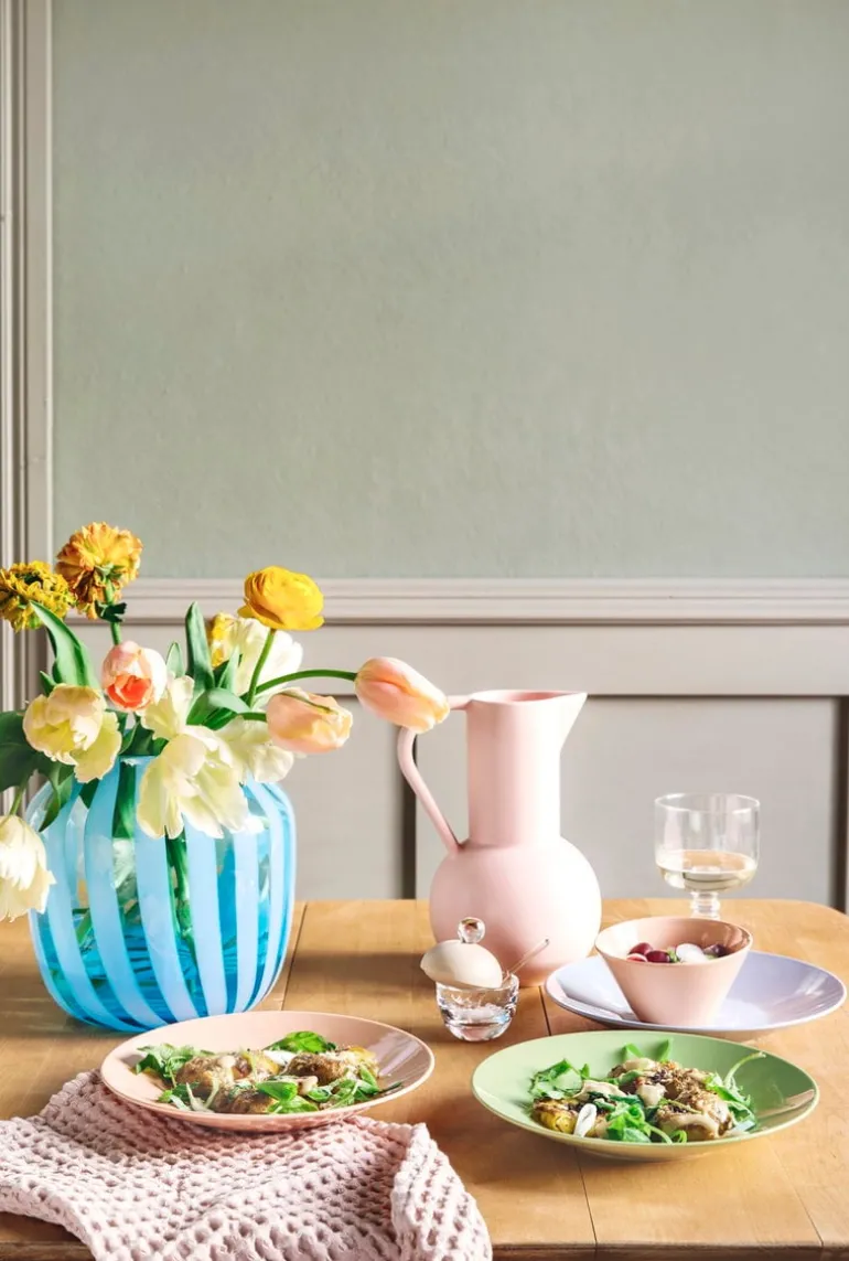 HAY Juice vase, wide, light blue