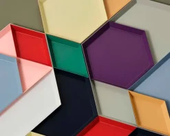 HAY Kaleido tray M, butterscotch