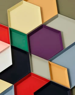 HAY Kaleido tray M, dusty blue