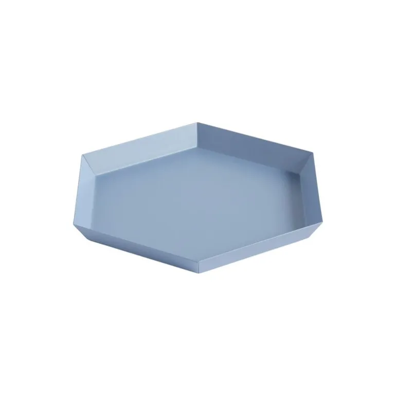 HAY Kaleido tray S, dusty blue
