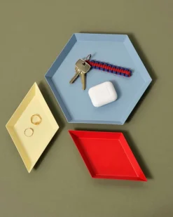 HAY Kaleido tray S, dusty blue