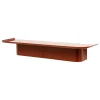 HAY Korpus shelf L, 7 hooks, brick red