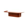 HAY Korpus shelf M, 4 hooks, brick red