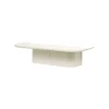 HAY Korpus shelf M, 4 hooks, cream