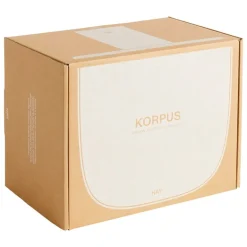 HAY Korpus shelf S, 1 hook, cream