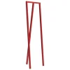 HAY Loop Stand Hall coat rack, maroon red