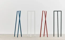 HAY Loop Stand Hall coat rack, maroon red