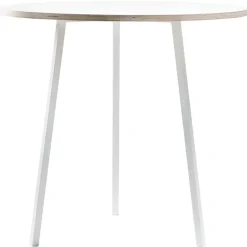HAY Loop Stand round table 90 cm, high, white
