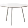 HAY Loop Stand round table 120 cm, white