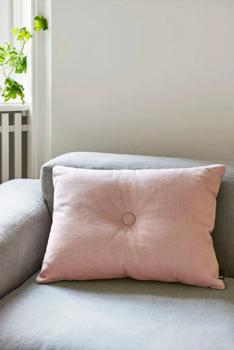 HAY Mags Soft sofa, Comb.4 low arm left, Linara 443 - light grey