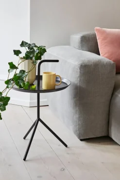 HAY Mags Soft sofa, Comb.4 low arm left, Linara 443 - light grey