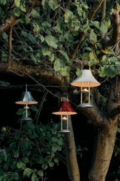 HAY Mousqueton portable table lamp, iron red