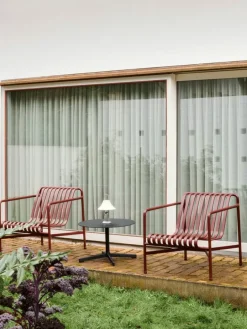 HAY Mousqueton portable table lamp, oyster white