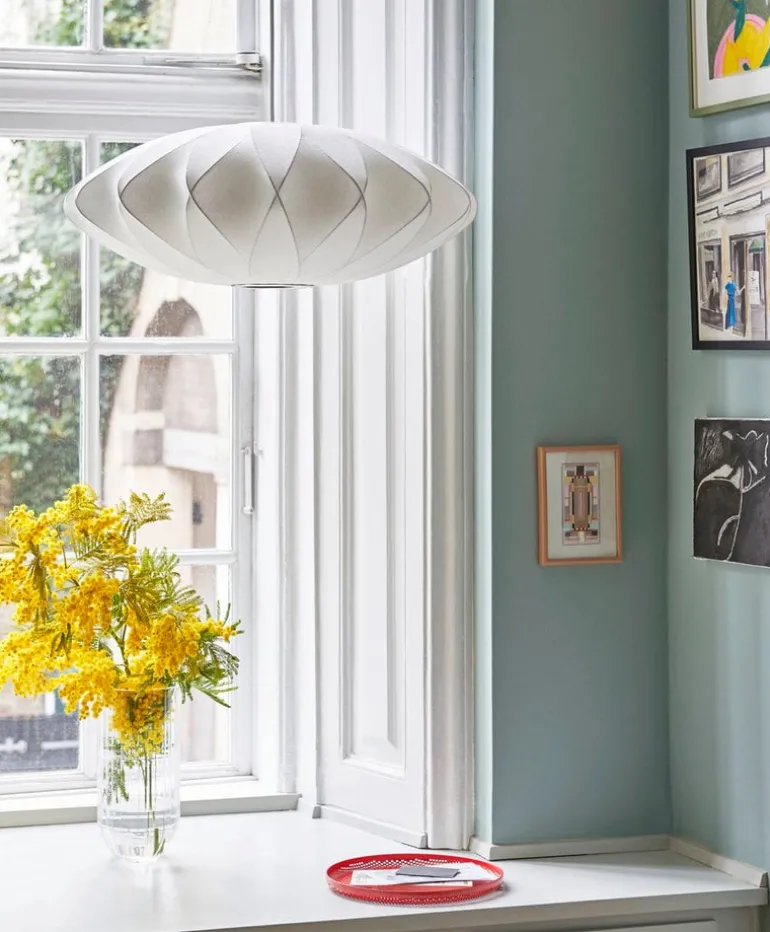 HAY Nelson Saucer Crisscross Bubble pendant, M