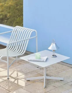 HAY Neu Low table, 60 x 60 cm, sky grey