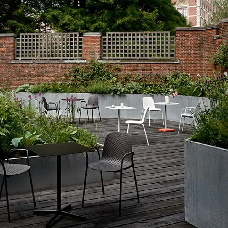 HAY Neu table round, light grey