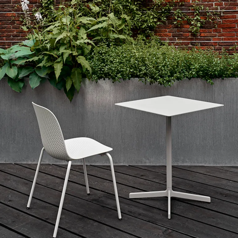 HAY Neu table square, light grey