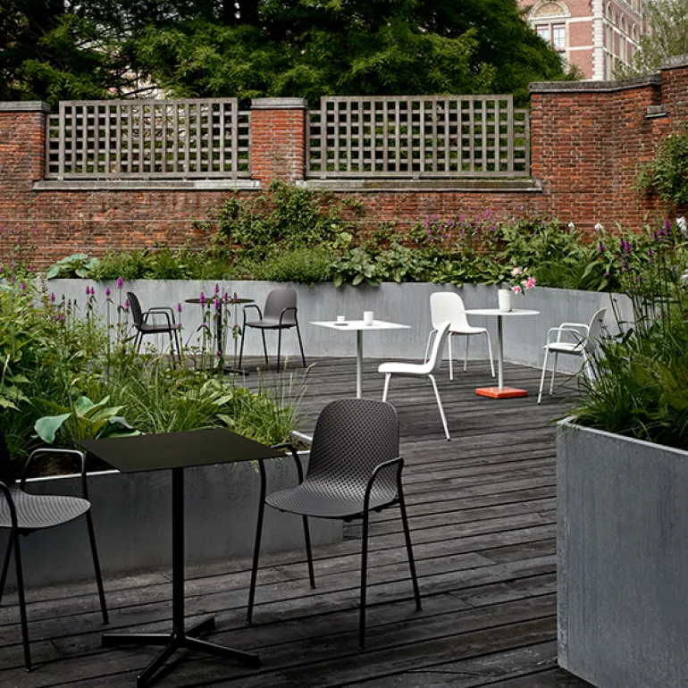 HAY Neu table square, light grey