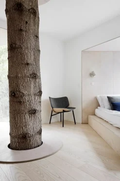 HAY Noc Wall Button wall lamp, off white