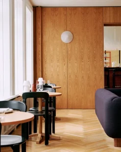 HAY Ono flush mount, hardwired, 35 cm, white opal acrylic