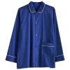 HAY Outline pyjama shirt, long-sleeved, vivid blue