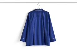 HAY Outline pyjama shirt, long-sleeved, vivid blue