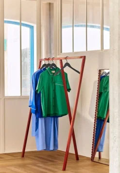 HAY Outline pyjama shirt, long-sleeved, vivid blue