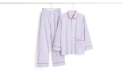 HAY Outline pyjama shirt, long-sleeved, lavender