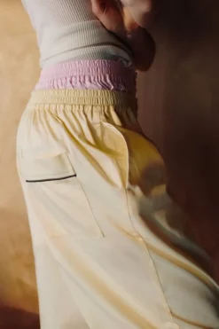 HAY Outline pyjama trousers, soft yellow