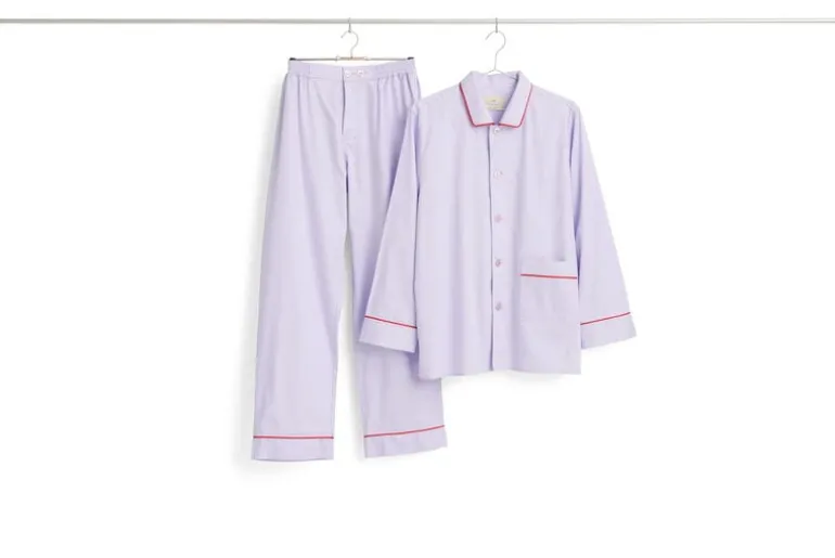 HAY Outline pyjama trousers, lavender