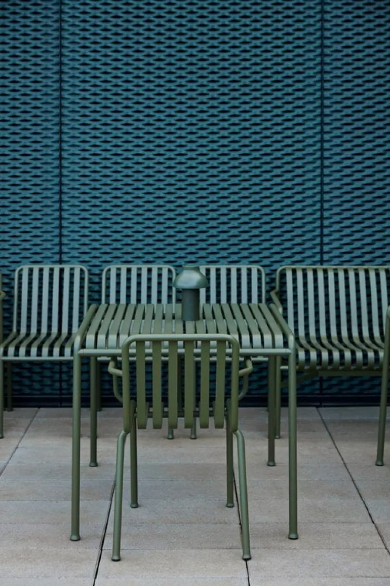 HAY Palissade armchair, olive