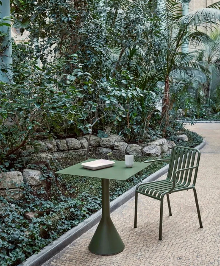 HAY Palissade armchair, olive