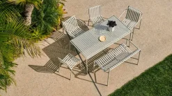 HAY Palissade armchair, sky grey