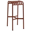 HAY Palissade bar stool, iron red