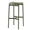 HAY Palissade bar stool, olive