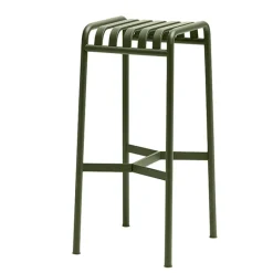 HAY Palissade bar stool, olive