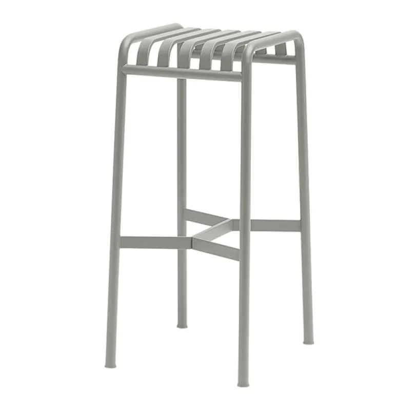 HAY Palissade bar stool, sky grey