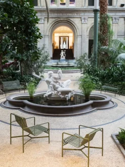 HAY Palissade bench, olive