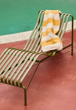 HAY Palissade chaise longue, olive