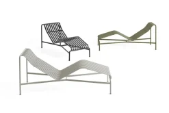 HAY Palissade chaise longue, olive