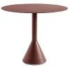 HAY Palissade Cone table, 90 cm, iron red