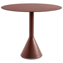HAY Palissade Cone table, 90 cm, iron red
